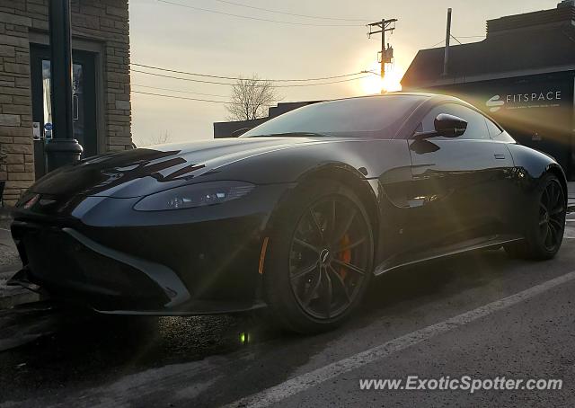 Aston Martin Vantage spotted in Wayzata, Minnesota