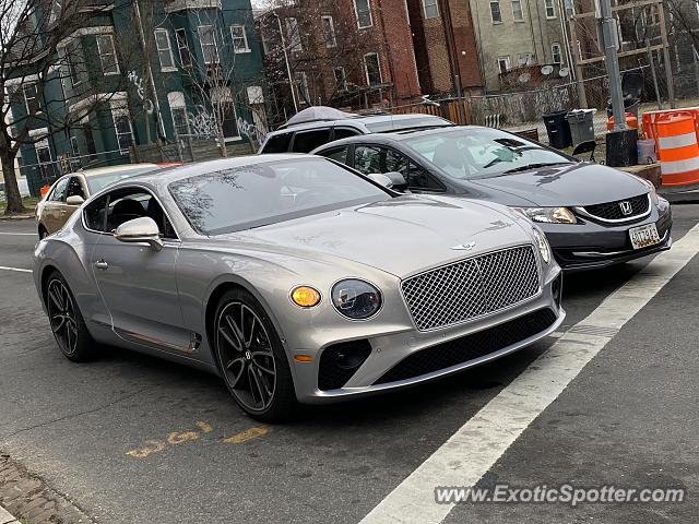Bentley Continental spotted in Washington DC, United States