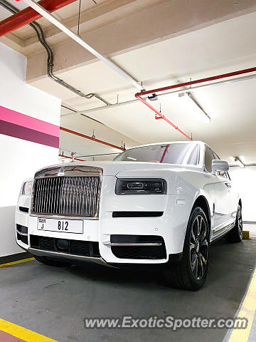 Rolls-Royce Cullinan spotted in Dubai, United Arab Emirates