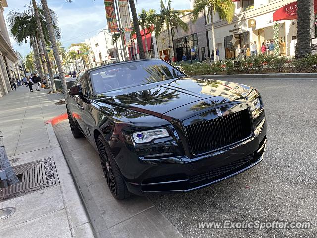 Rolls-Royce Dawn spotted in Beverly Hills, California