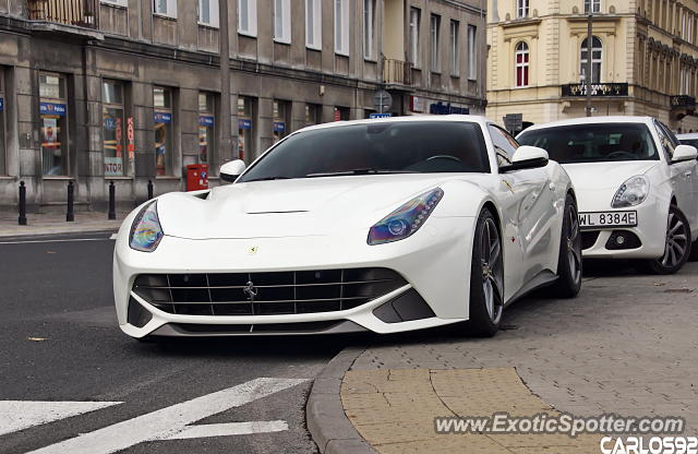 Ferrari F12 spotted in Warsaw, Poland