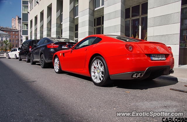 Ferrari 599GTB spotted in Warsaw, Poland