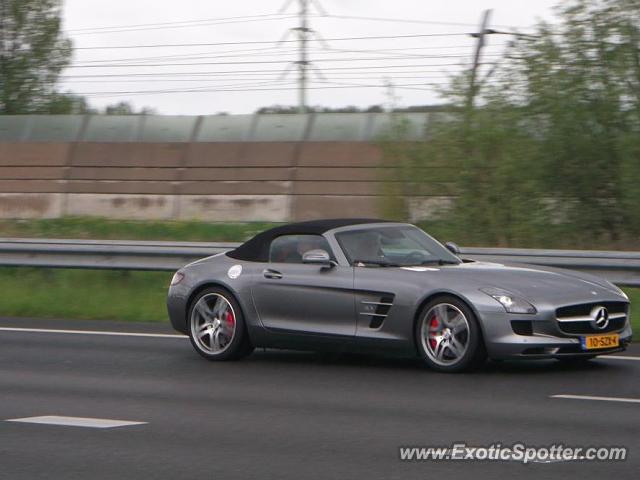 Mercedes SLS AMG spotted in Papendrecht, Netherlands