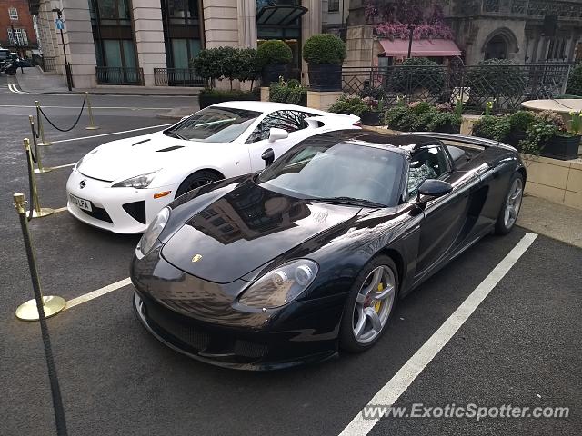 Porsche Carrera GT spotted in London, United Kingdom