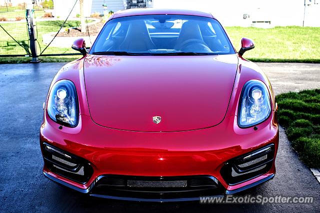 Porsche Cayman GT4 spotted in Columbus, Ohio