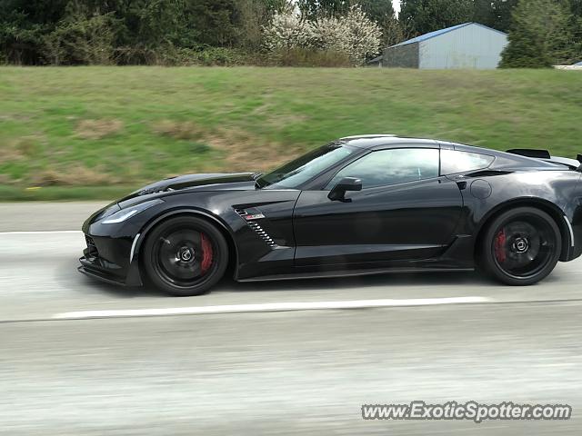 Chevrolet Corvette Z06 spotted in Seattle, Washington
