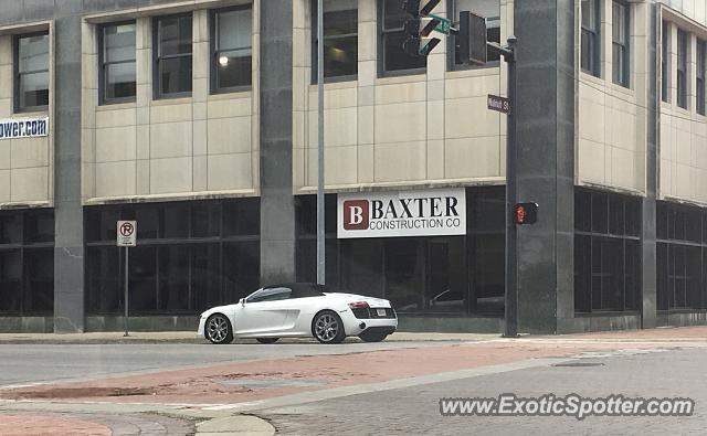 Audi R8 spotted in Des Moines, Iowa