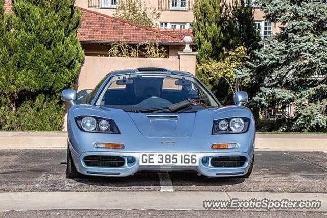Mclaren F1 spotted in Colorado Springs, Colorado