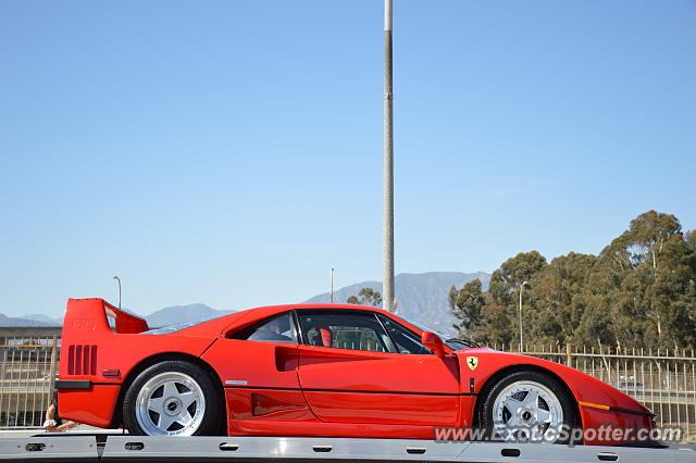 Ferrari F40 spotted in Los Angeles, California