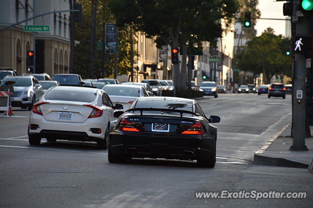 Mercedes SL 65 AMG spotted in Beverly Hills, California