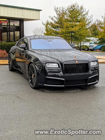 Rolls-Royce Wraith spotted in Columbus, Ohio