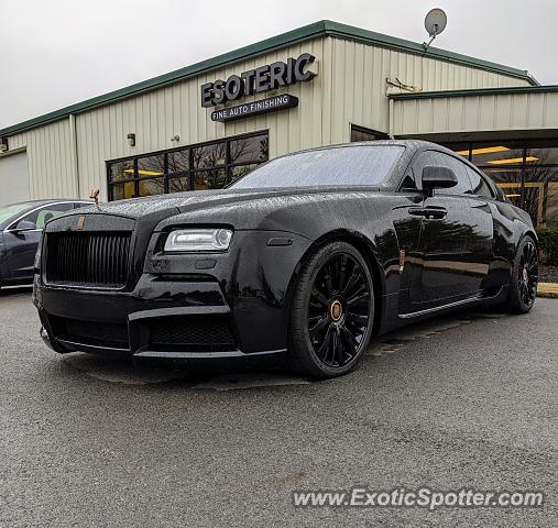 Rolls-Royce Wraith spotted in Columbus, Ohio