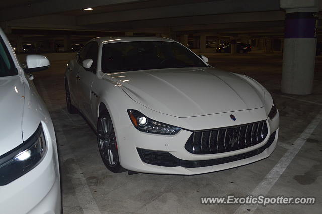 Maserati Ghibli spotted in Orlando, Florida