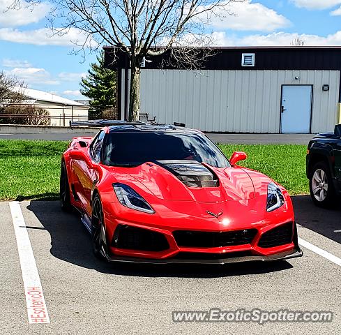 Chevrolet Corvette ZR1 spotted in Columbus, Ohio