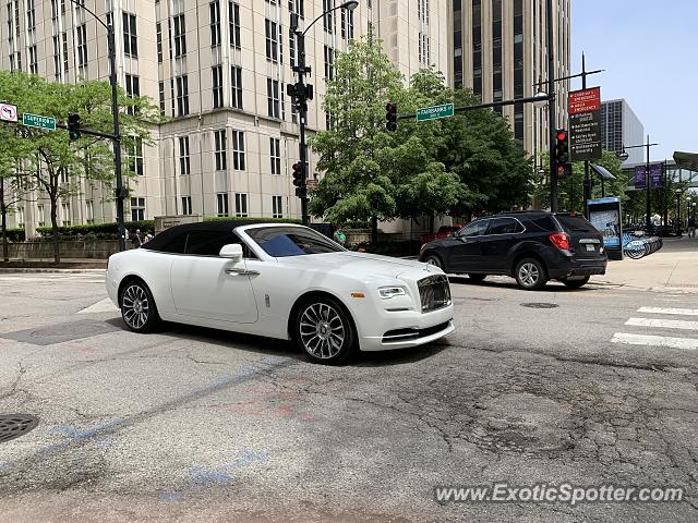 Rolls-Royce Dawn spotted in Chicago, Illinois