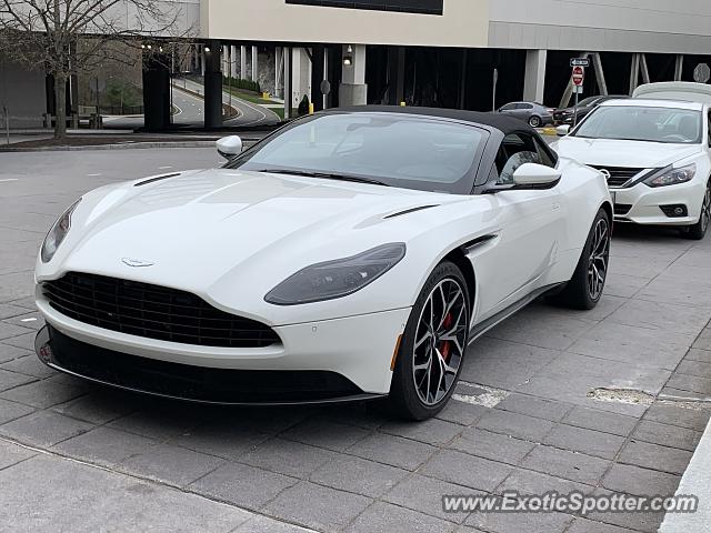 Aston Martin DB11 spotted in Foxwoods, Connecticut