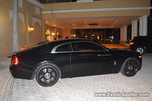 Rolls-Royce Wraith spotted in Sarasota, Florida