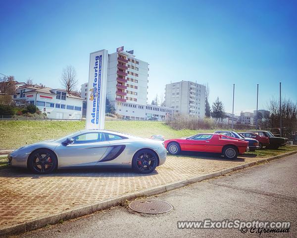 Mclaren MP4-12C spotted in Givisiez, Switzerland