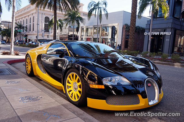 Bugatti Veyron spotted in Beverly Hills, California