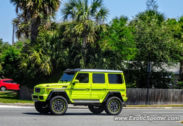 Mercedes 4x4 Squared spotted in Jacksonville, Florida