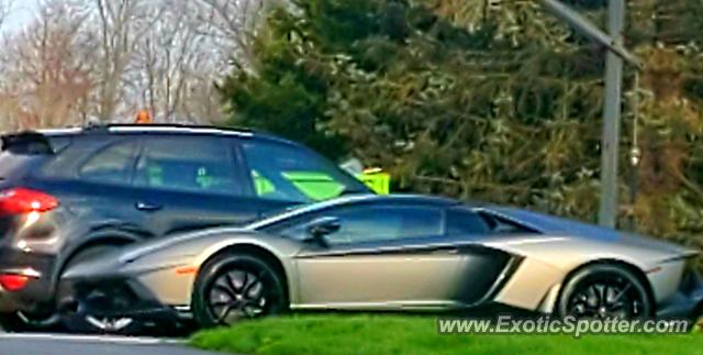 Lamborghini Aventador spotted in Columbus, Ohio
