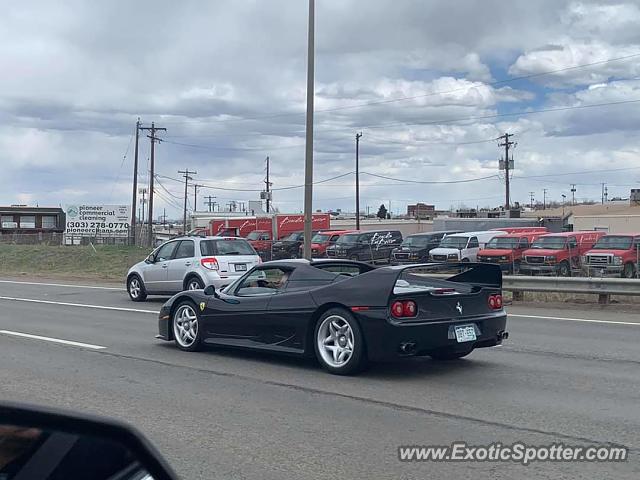 Ferrari F50 spotted in Golden, Colorado
