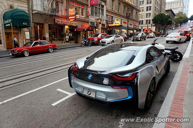 BMW I8 spotted in San Francisco, California