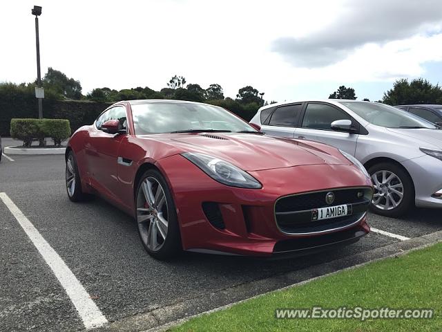 Jaguar F-Type spotted in Wellignton, New Zealand