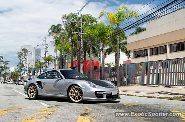 Porsche 911 GT2 spotted in São Paulo, SP, Brazil