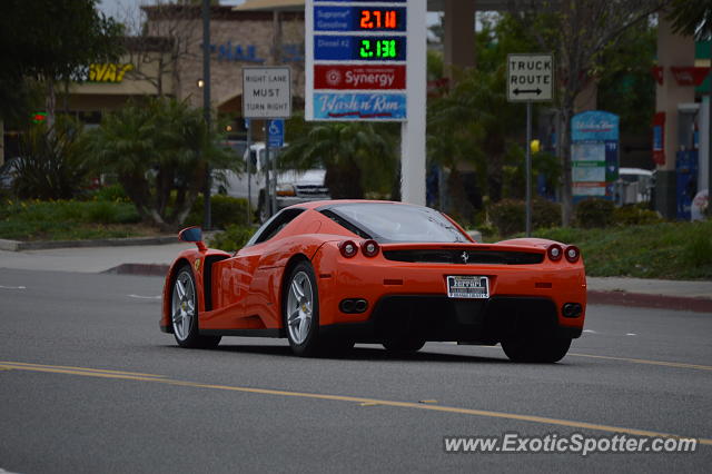 Ferrari Enzo spotted in Orange County, California