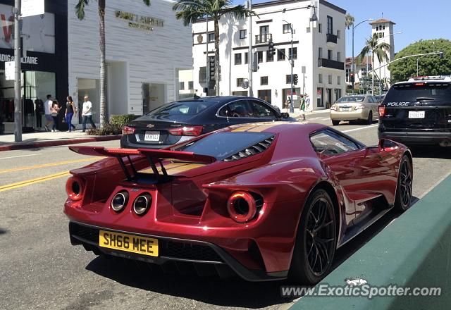 Ford GT spotted in Beverly Hills, California