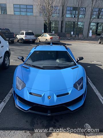 Lamborghini Aventador spotted in Tyson’s Corner, Virginia