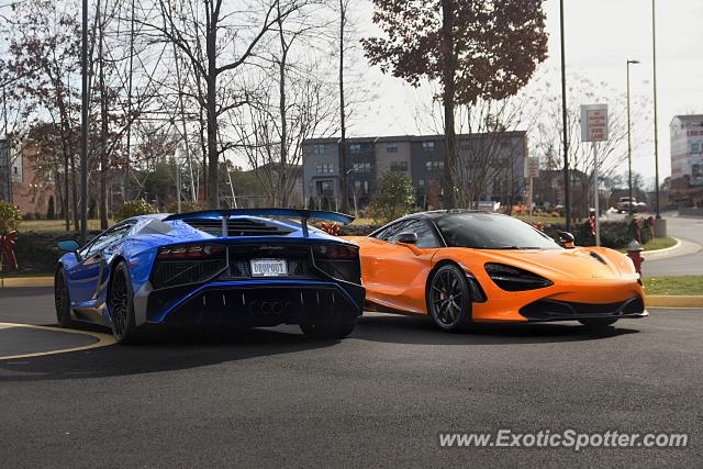 Lamborghini Aventador spotted in Ashburn, Virginia