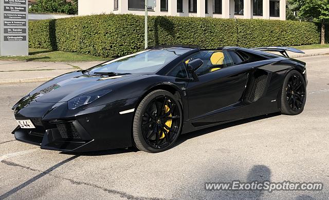 Lamborghini Aventador spotted in Munich, Germany