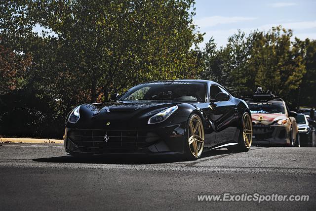 Ferrari F12 spotted in Loudoun County, Virginia