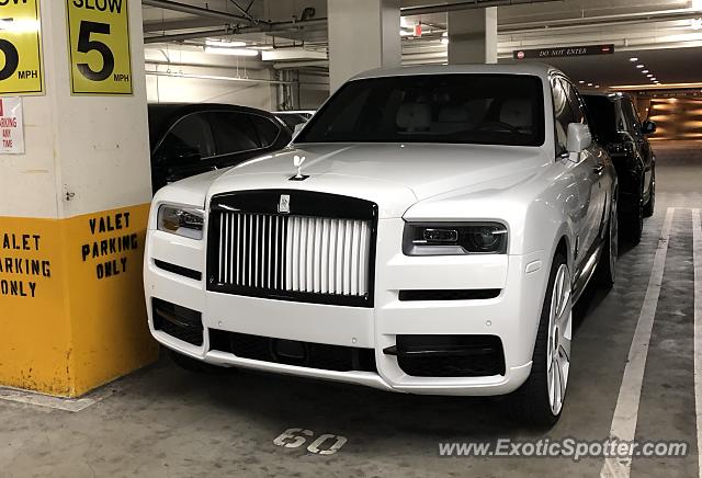 Rolls-Royce Cullinan spotted in Beverly Hills, California