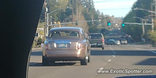 Rolls-Royce Phantom spotted in Salem, Oregon