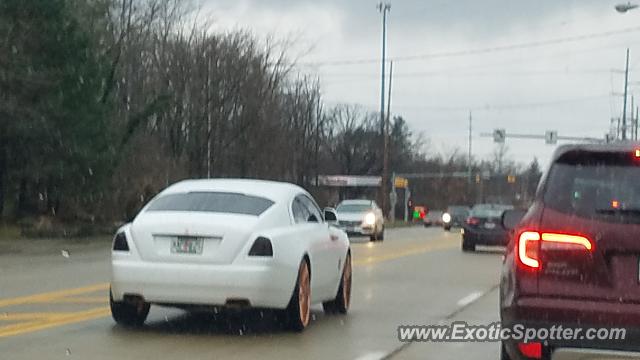 Rolls-Royce Wraith spotted in Cleveland, Ohio