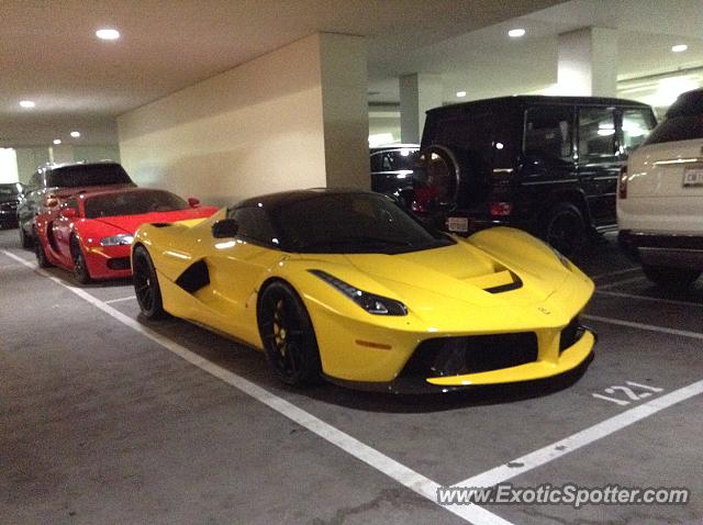 Ferrari LaFerrari spotted in Beverly Hills, California