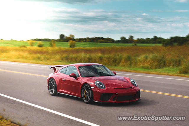 Porsche 911 GT3 spotted in Medina, Minnesota