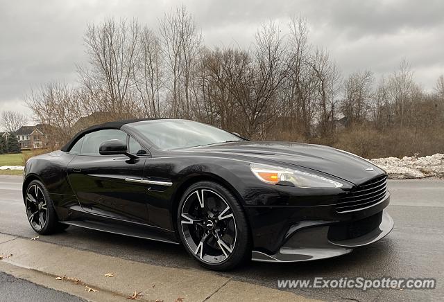 Aston Martin Vanquish spotted in Victor, New York