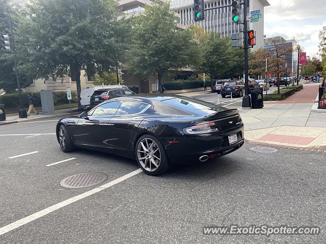 Aston Martin Rapide spotted in Washington DC, United States