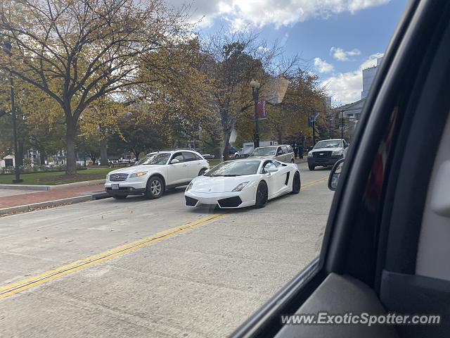 Lamborghini Gallardo spotted in Washington DC, United States