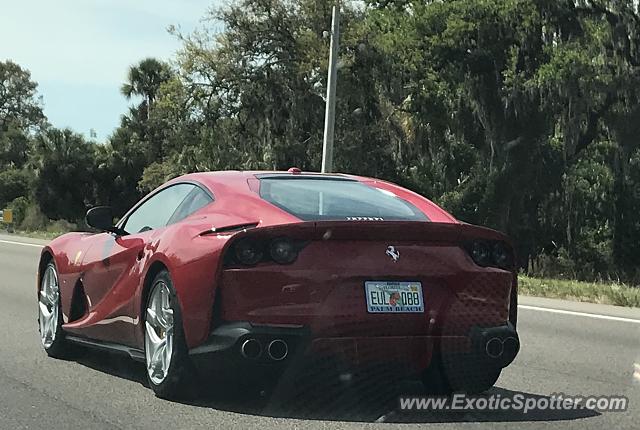 Ferrari 812 Superfast spotted in Tampa, Florida