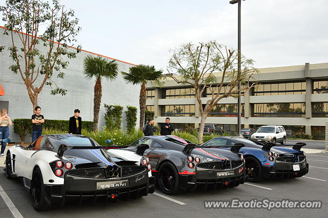 Pagani Huayra spotted in Orange County, California