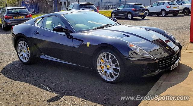 Ferrari 599GTB spotted in Wallsend, United Kingdom