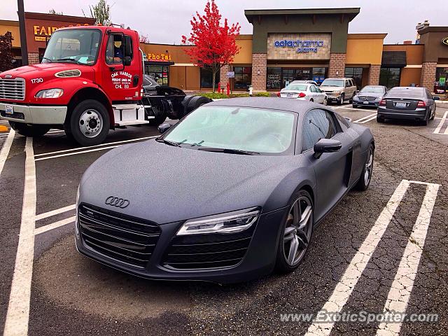 Audi R8 spotted in Tacoma, Washington
