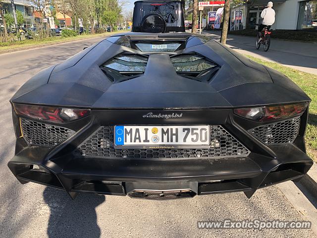 Lamborghini Aventador spotted in Munich, Germany