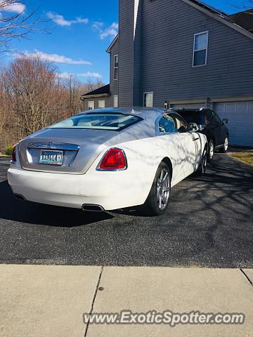 Rolls-Royce Wraith spotted in Ellicott City, Maryland
