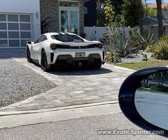 Ferrari 488 GTB spotted in Sarasota, Florida